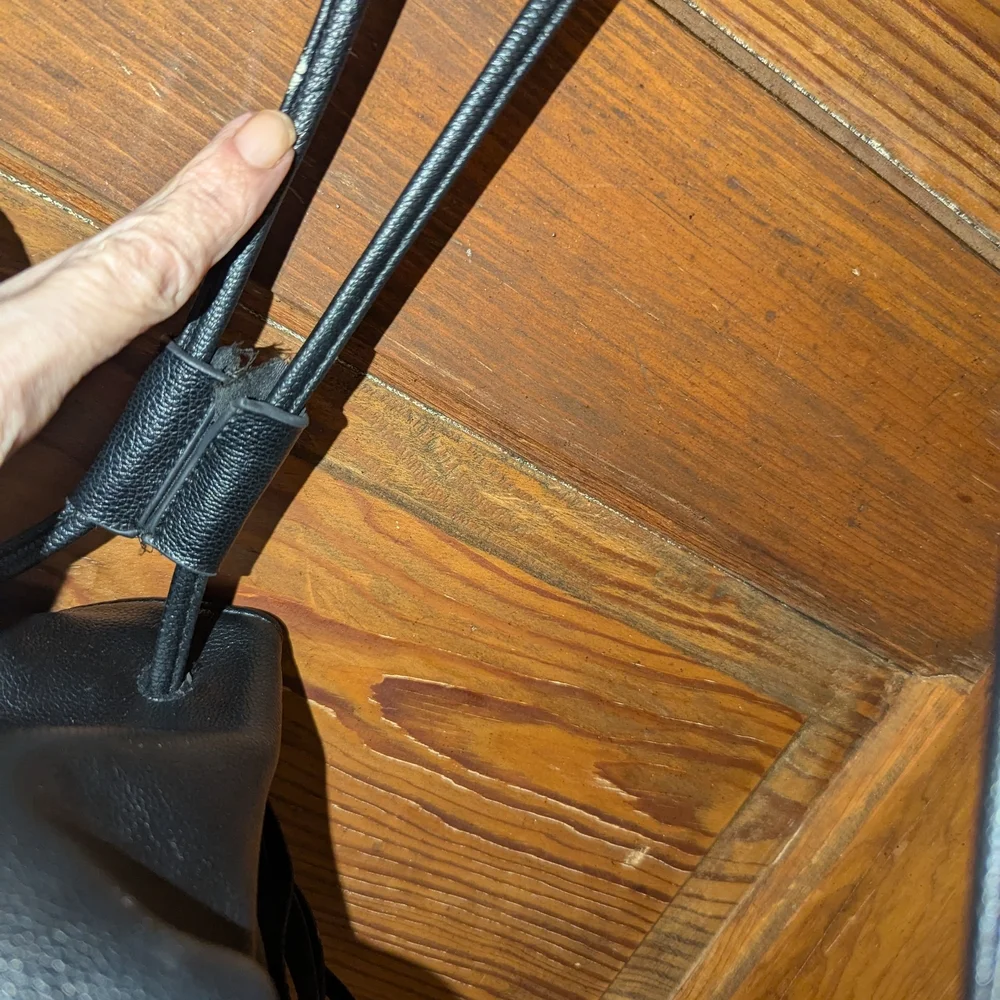 Victoria's Secret Black Backpack with‎ Sleek Design - Picture 5 of 10